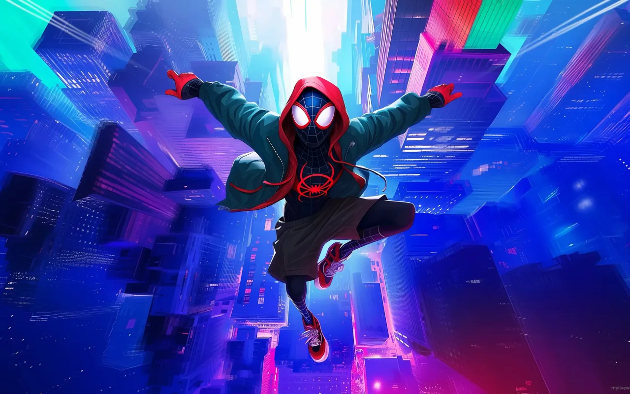 Spider-Verse live wallpaper preview