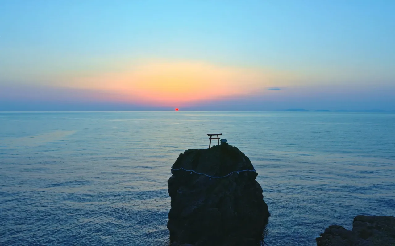 Torii Island live wallpaper preview