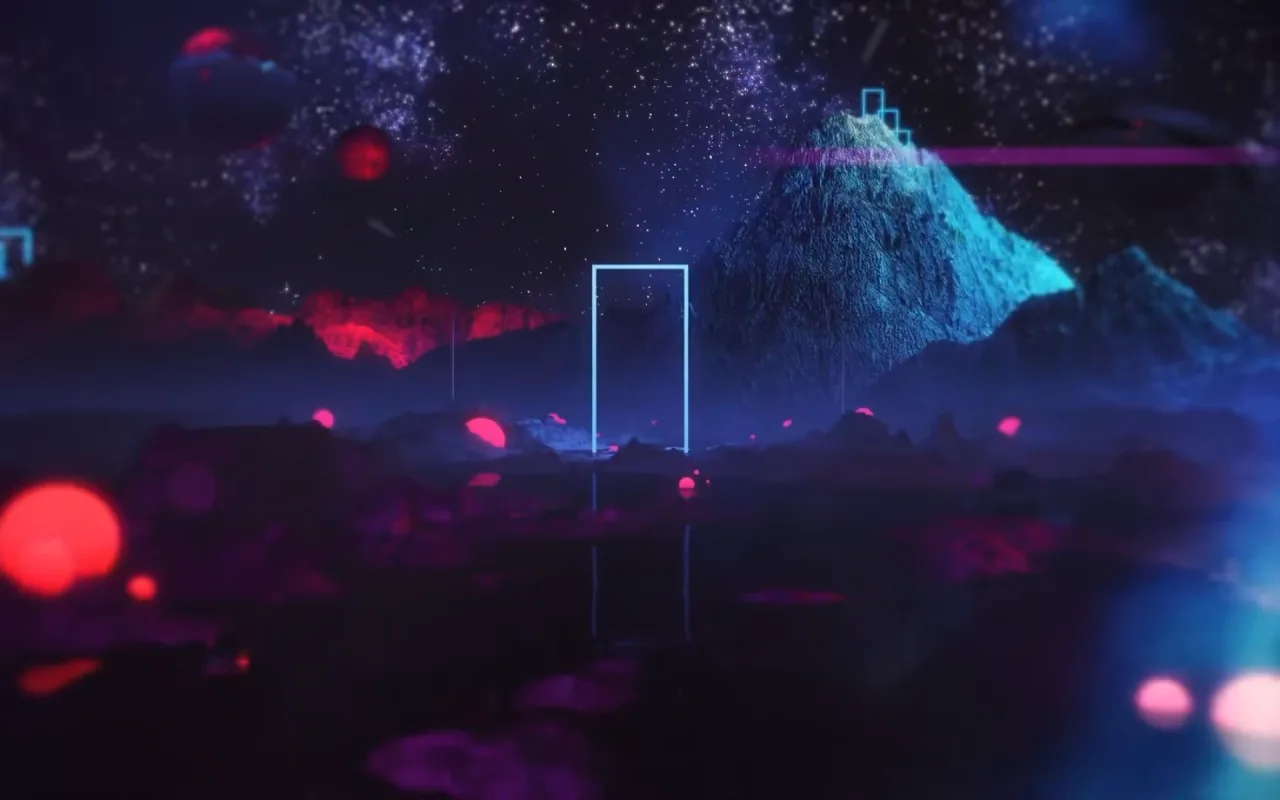 Vaporware Landscape live wallpaper preview