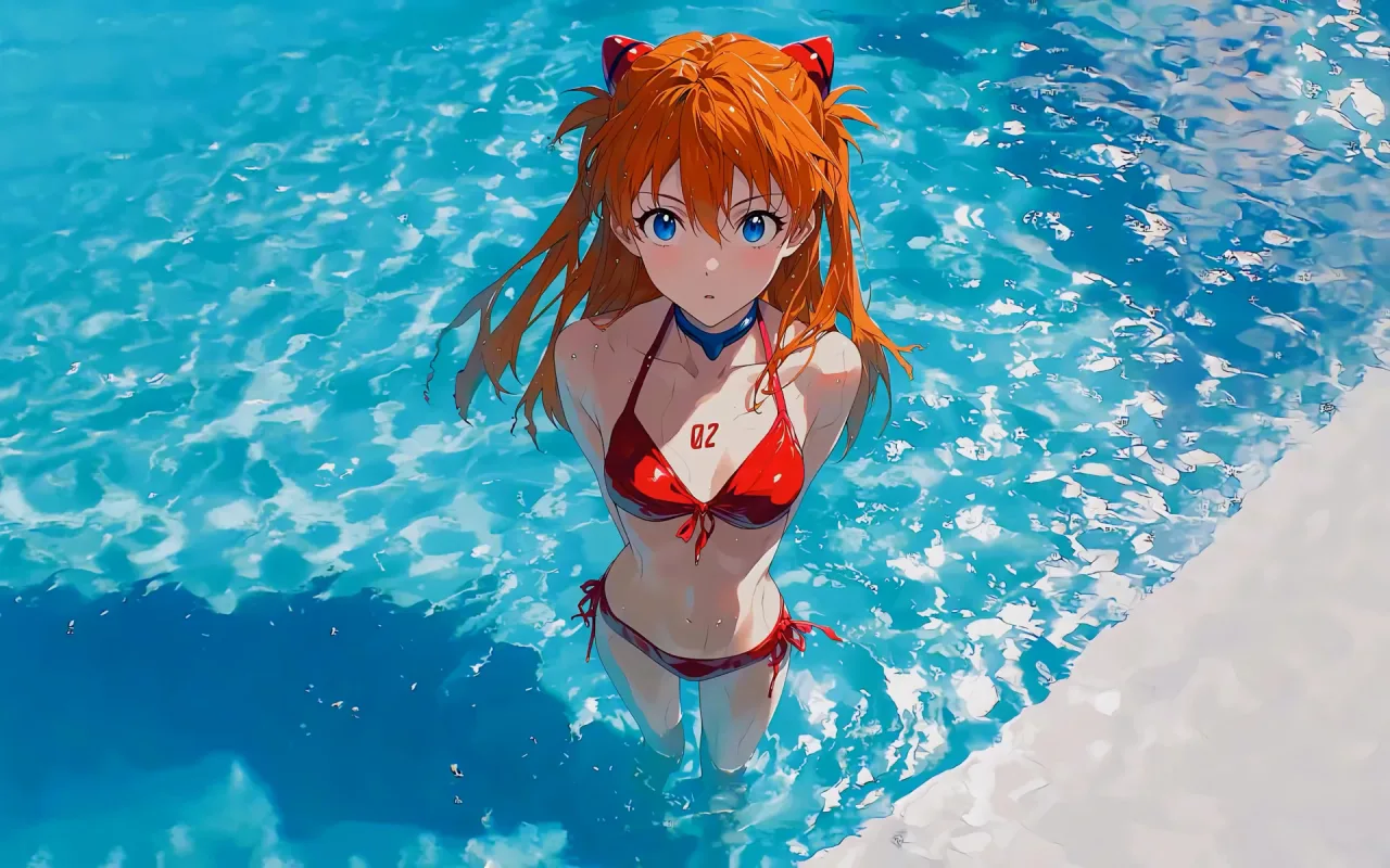 Asuka live wallpaper preview