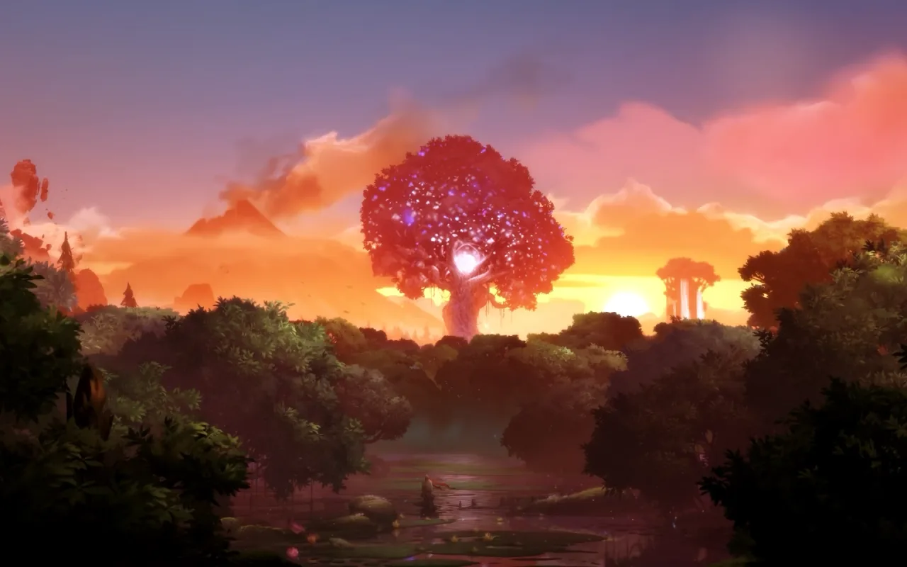 Ori Silent Woods live wallpaper preview