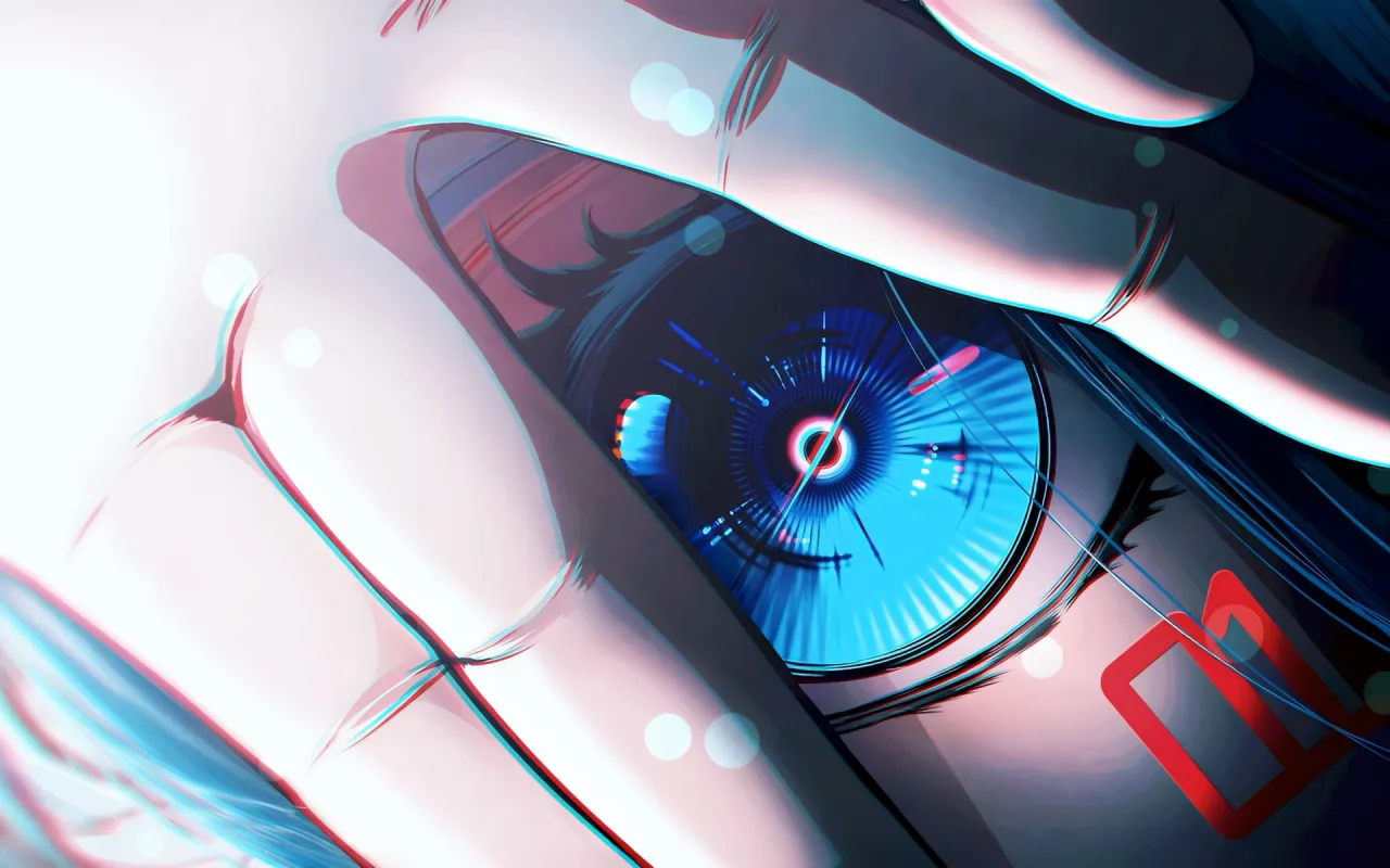 Miku Cyber Eye live wallpaper preview