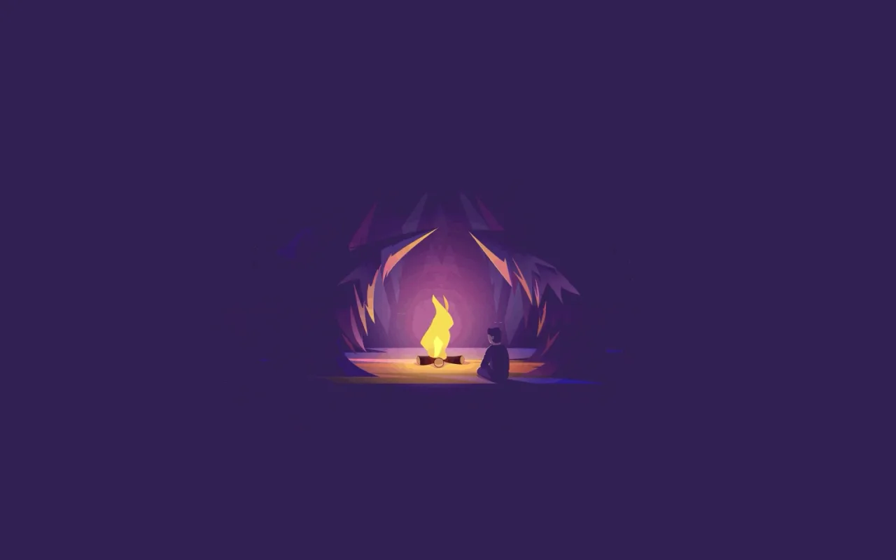 Peaceful Campfire live wallpaper preview
