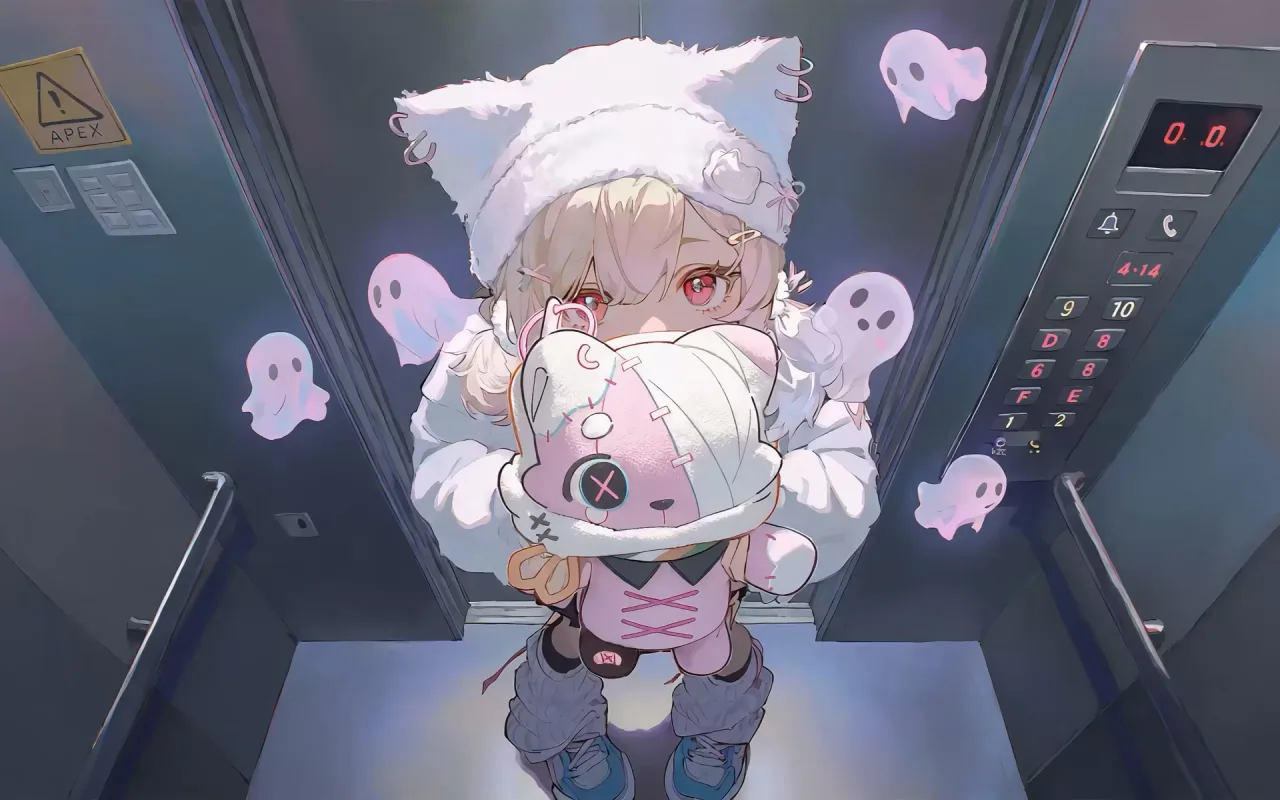Cute Spooky live wallpaper preview