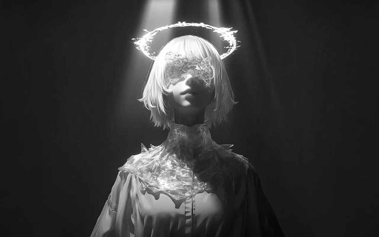 Angel Anime Girl live wallpaper preview