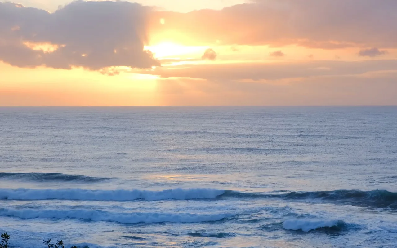 Sunset Waves live wallpaper preview