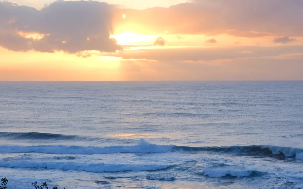 Sunset Waves live wallpaper preview