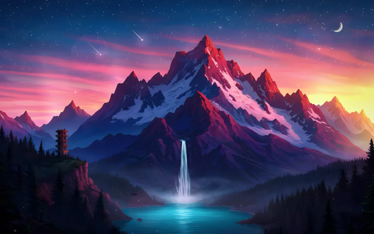 Midnight Glow live wallpaper preview