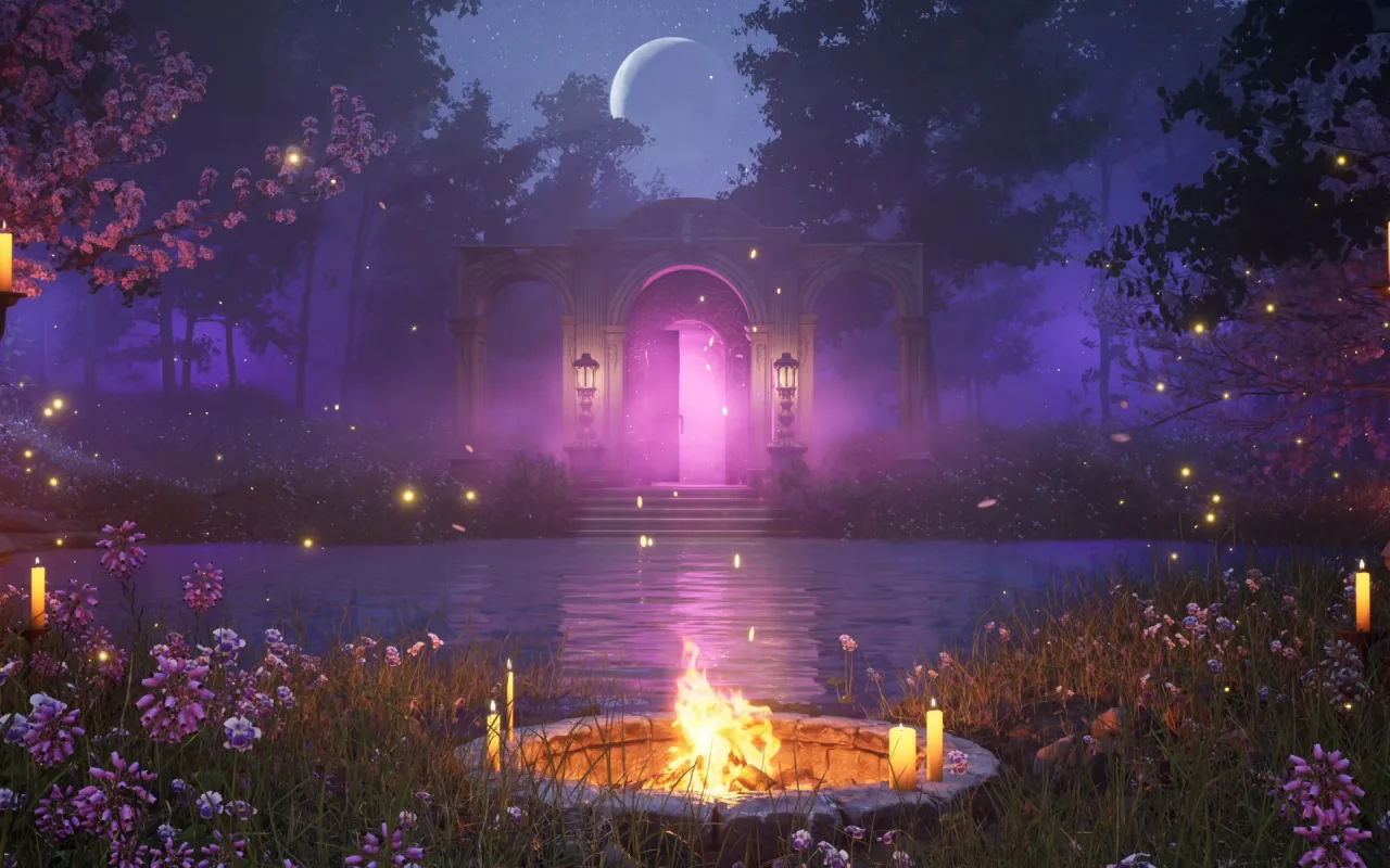 Nighttime Magic live wallpaper preview