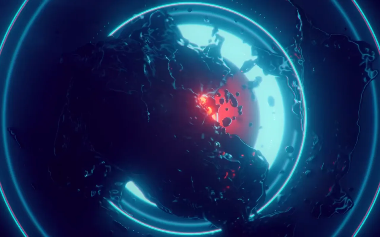 Ferrofluid live wallpaper preview