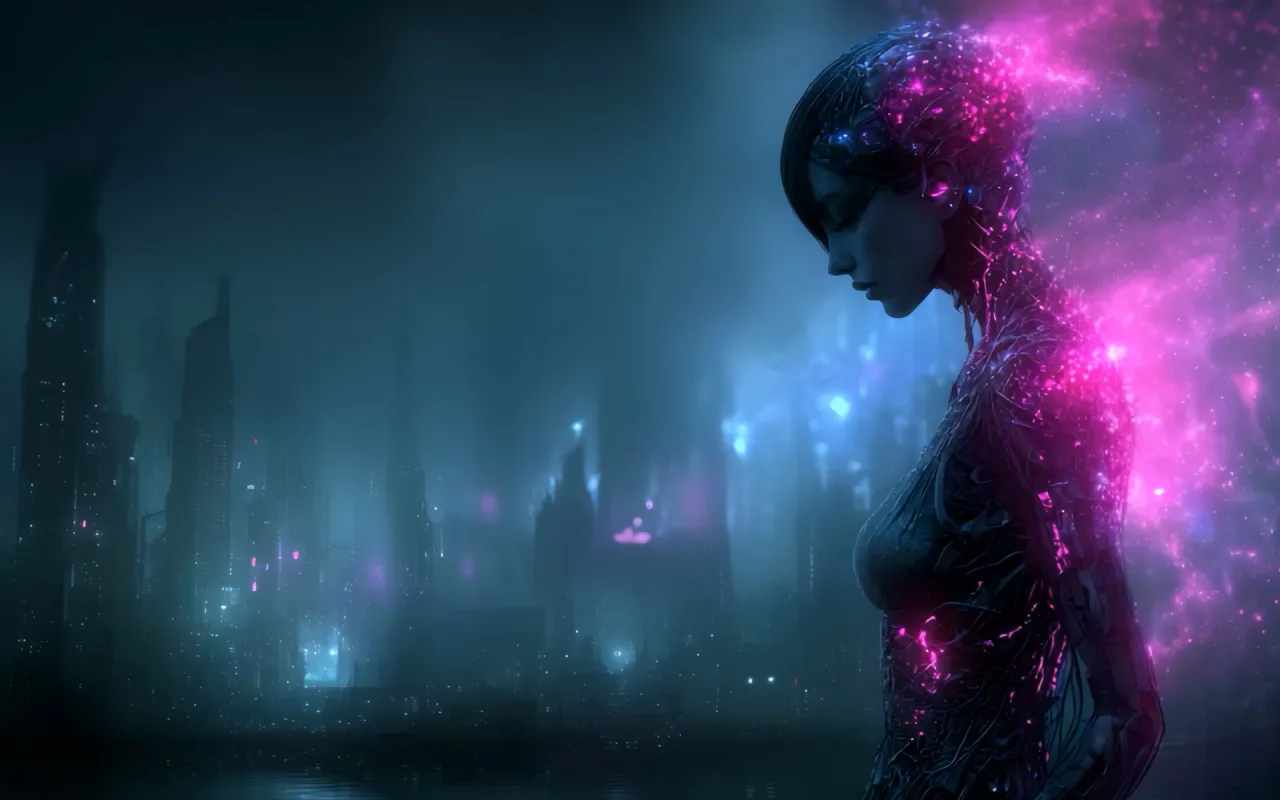 Cyberpunk Reverie live wallpaper preview