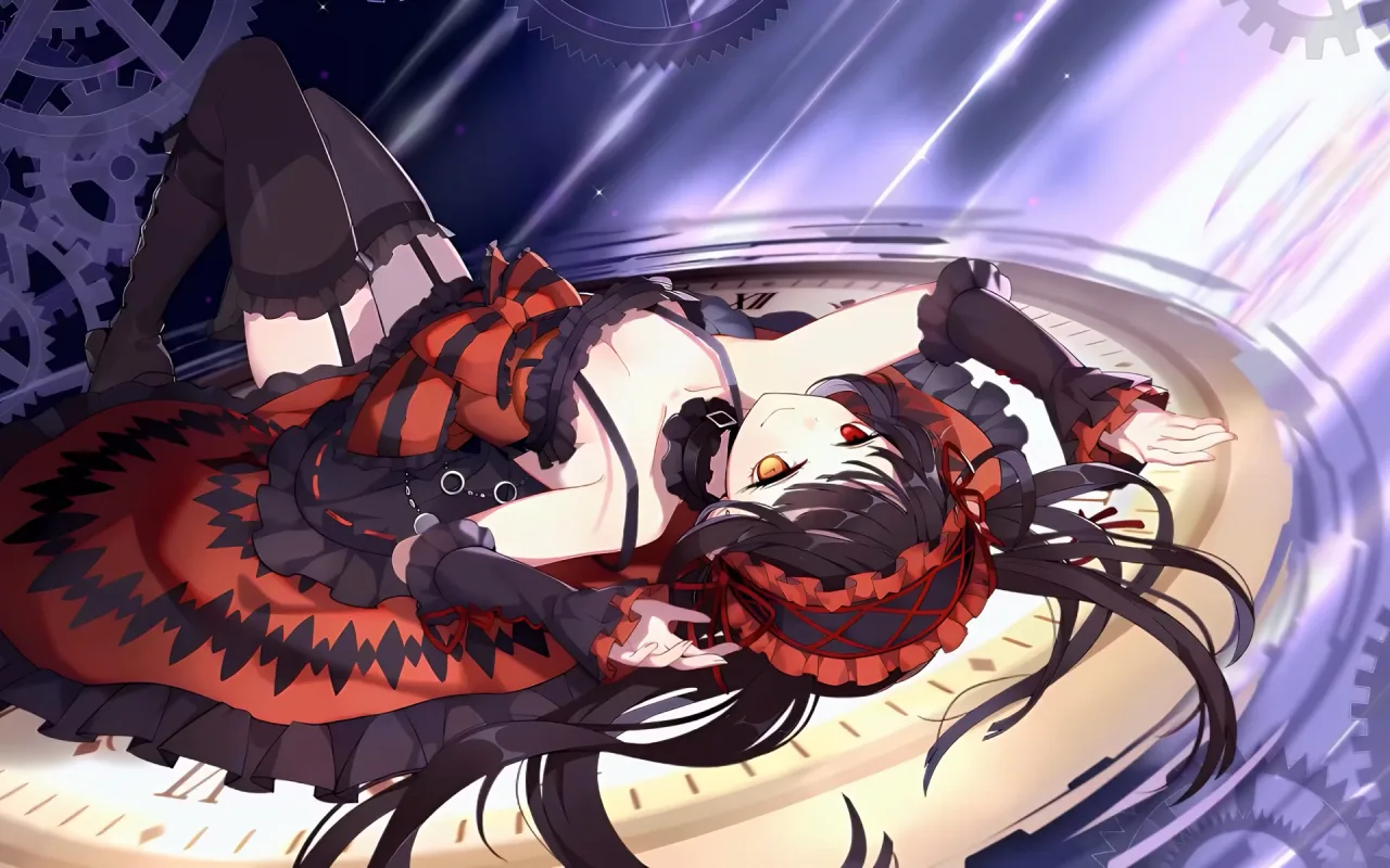 Kurumi live wallpaper preview