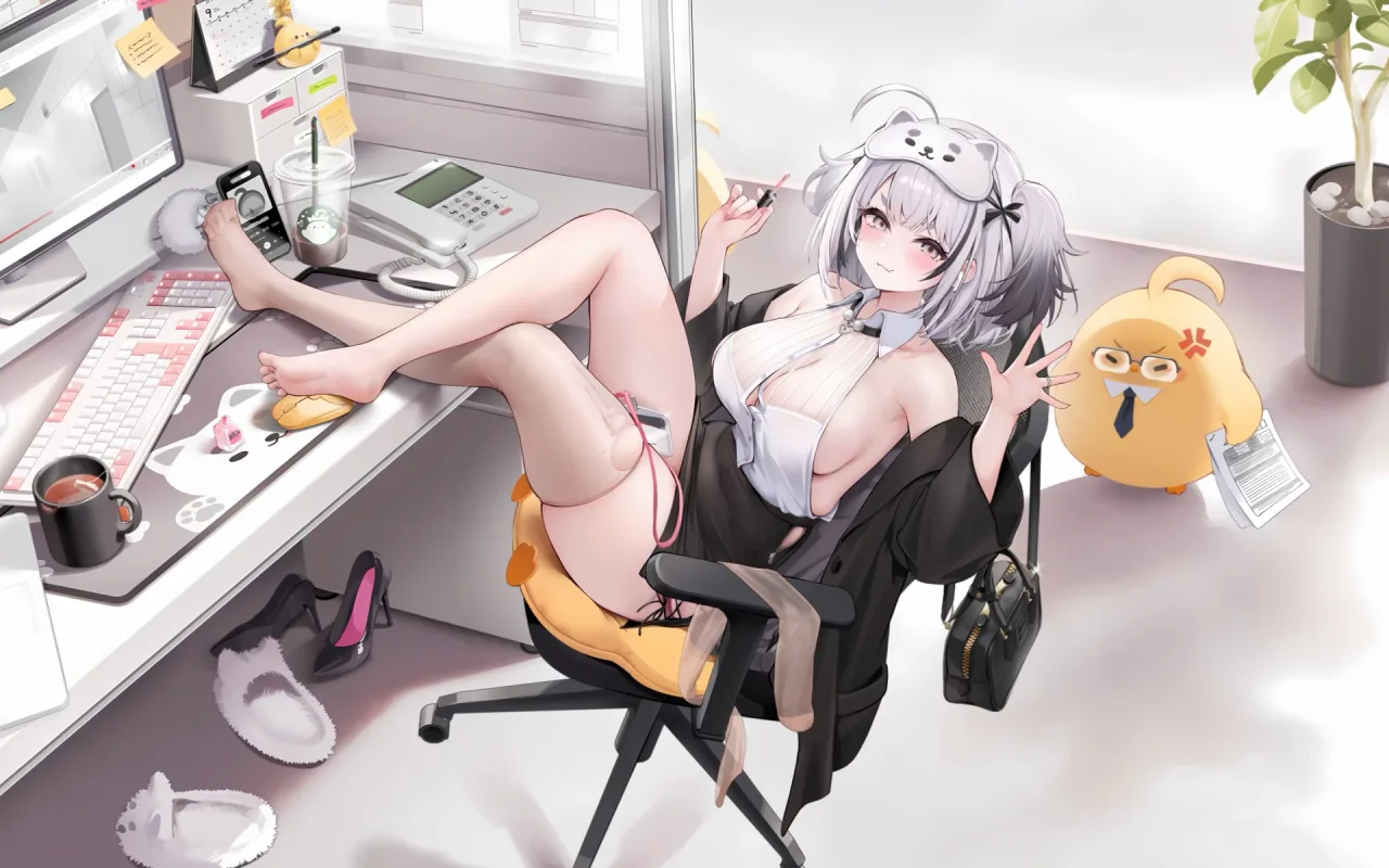 Office Break live wallpaper preview