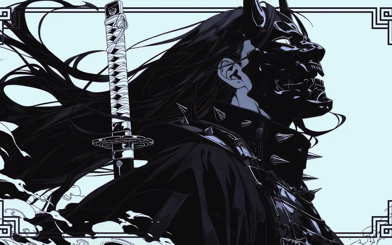Demon Samurai live wallpaper preview