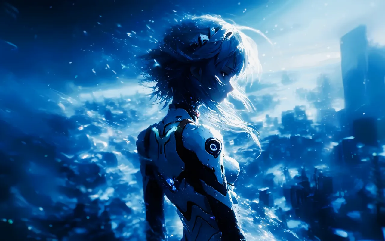 Rei Ayanami live wallpaper preview