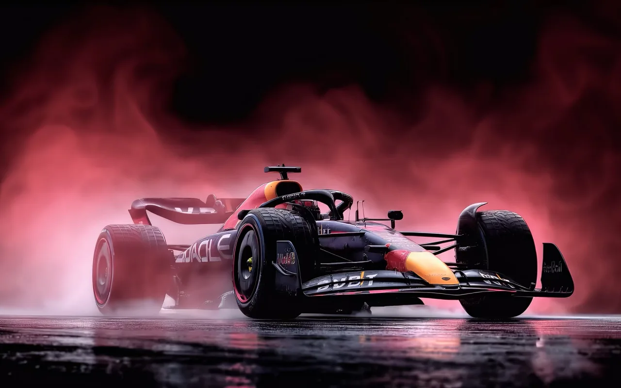 Red Bull F1 Car live wallpaper preview