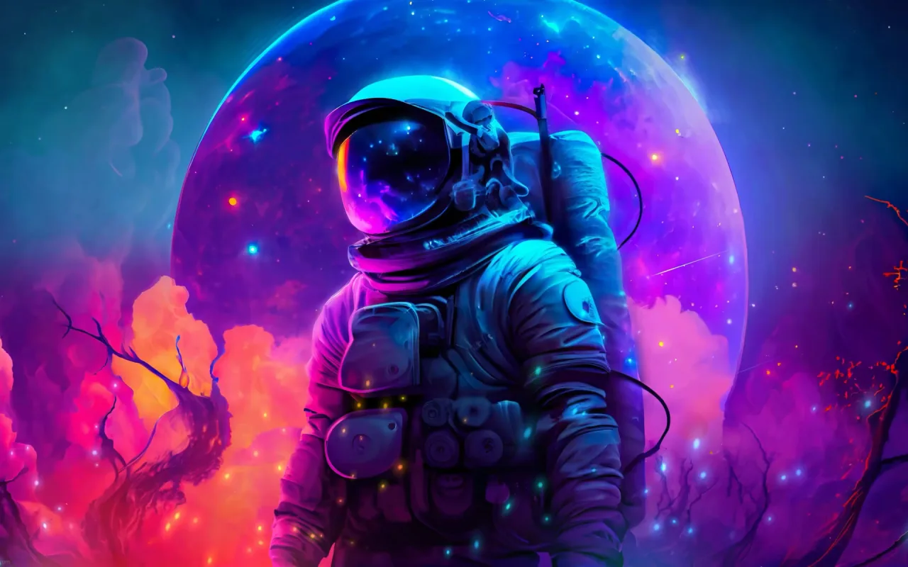 Astronaut live wallpaper preview