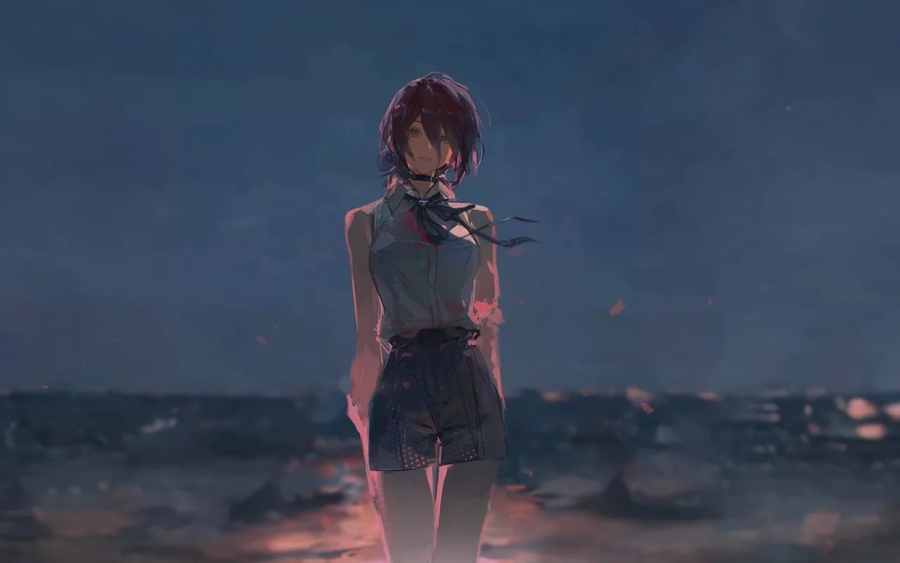 Reze live wallpaper preview