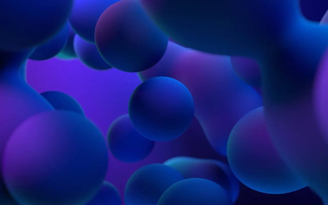 Fluid Spheres live wallpaper preview