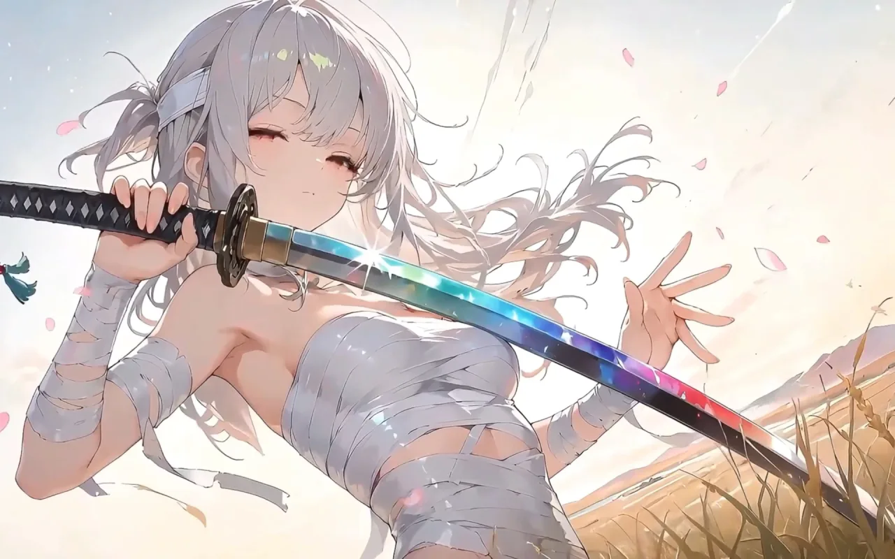 Samurai Girl live wallpaper preview