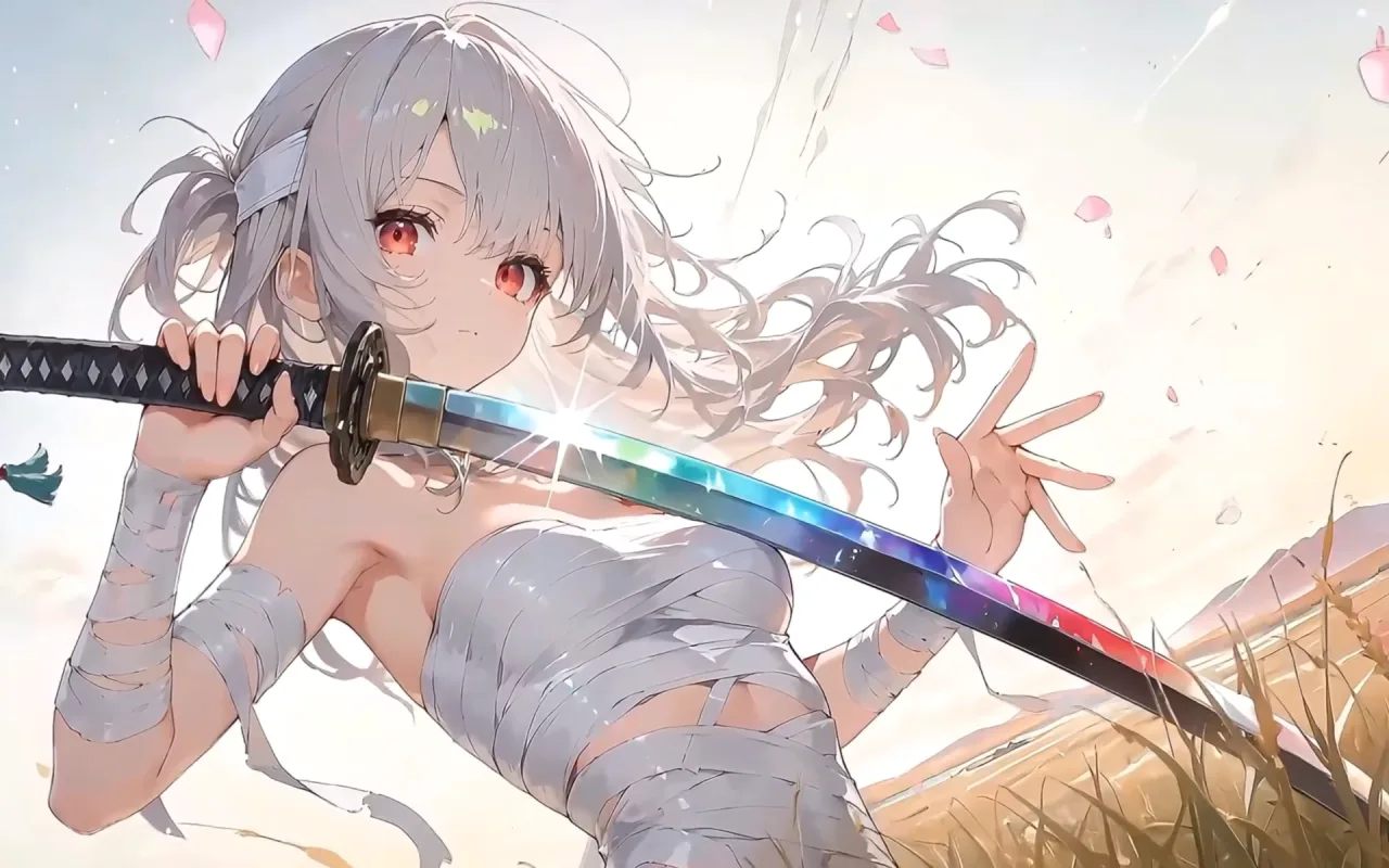 Samurai Girl live wallpaper preview