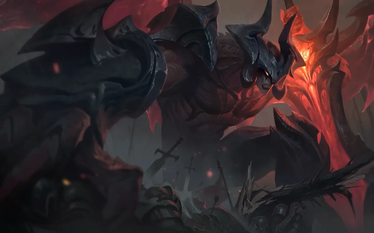 Aatrox live wallpaper preview