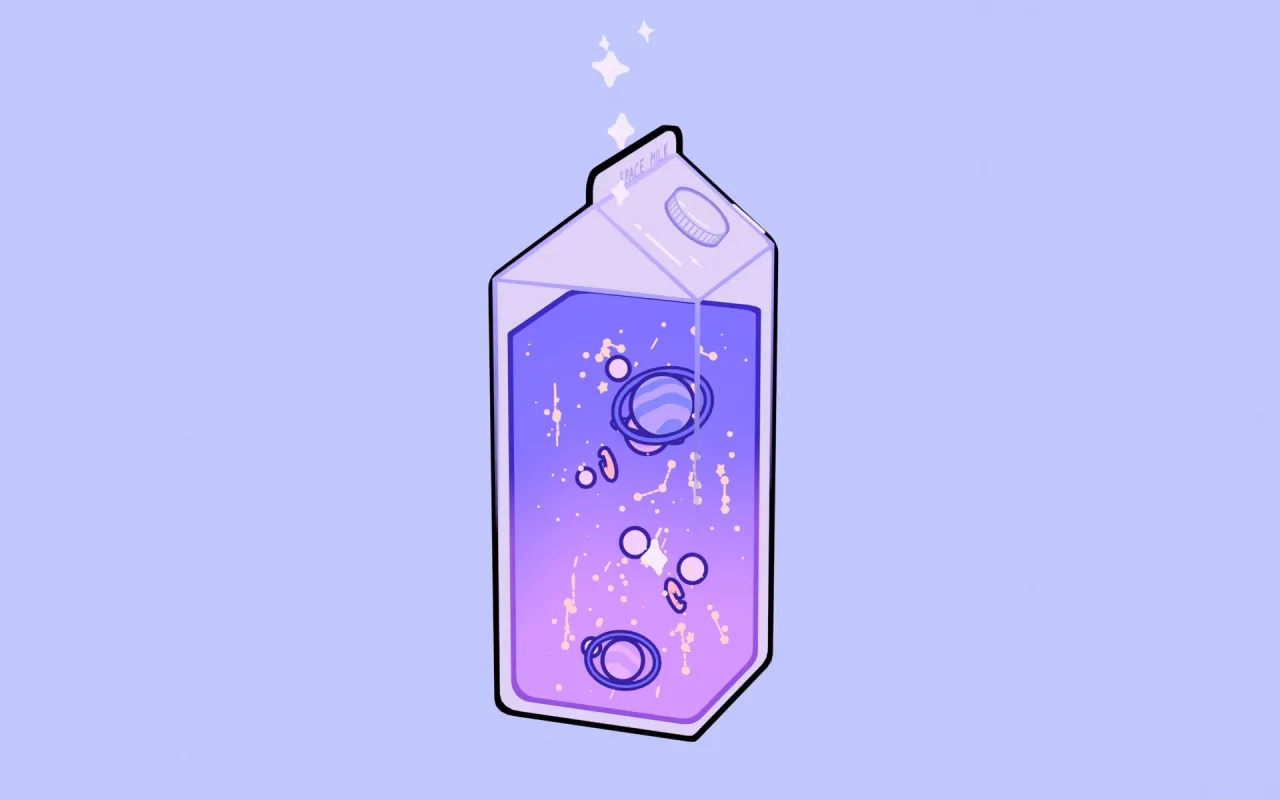 Milk live wallpaper preview