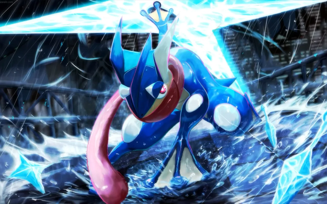 Greninja live wallpaper preview