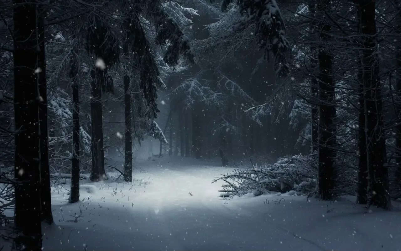 Silent Snowfall live wallpaper preview