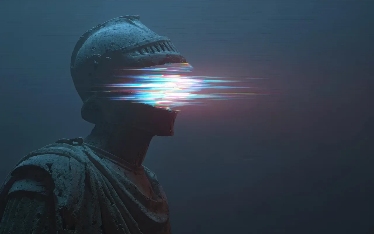 Glitch knight live wallpaper preview