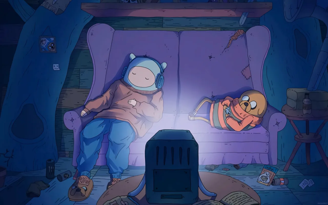 Adventure Time live wallpaper preview