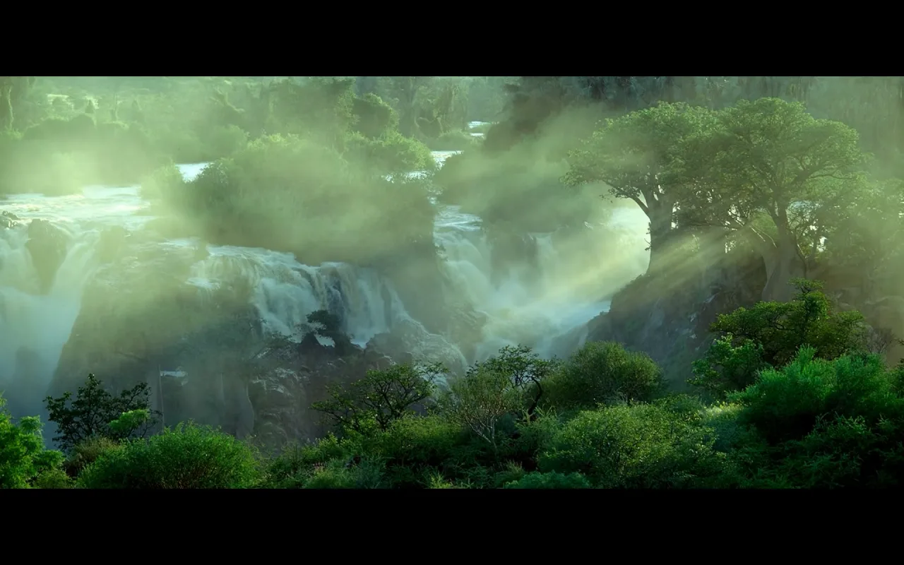 Rainforest Waterfall live wallpaper preview