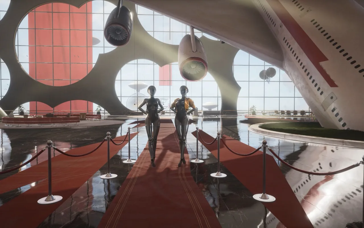 Twins Atomic Heart live wallpaper preview