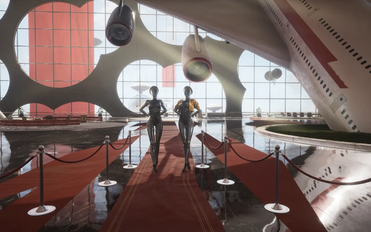 Twins Atomic Heart live wallpaper preview