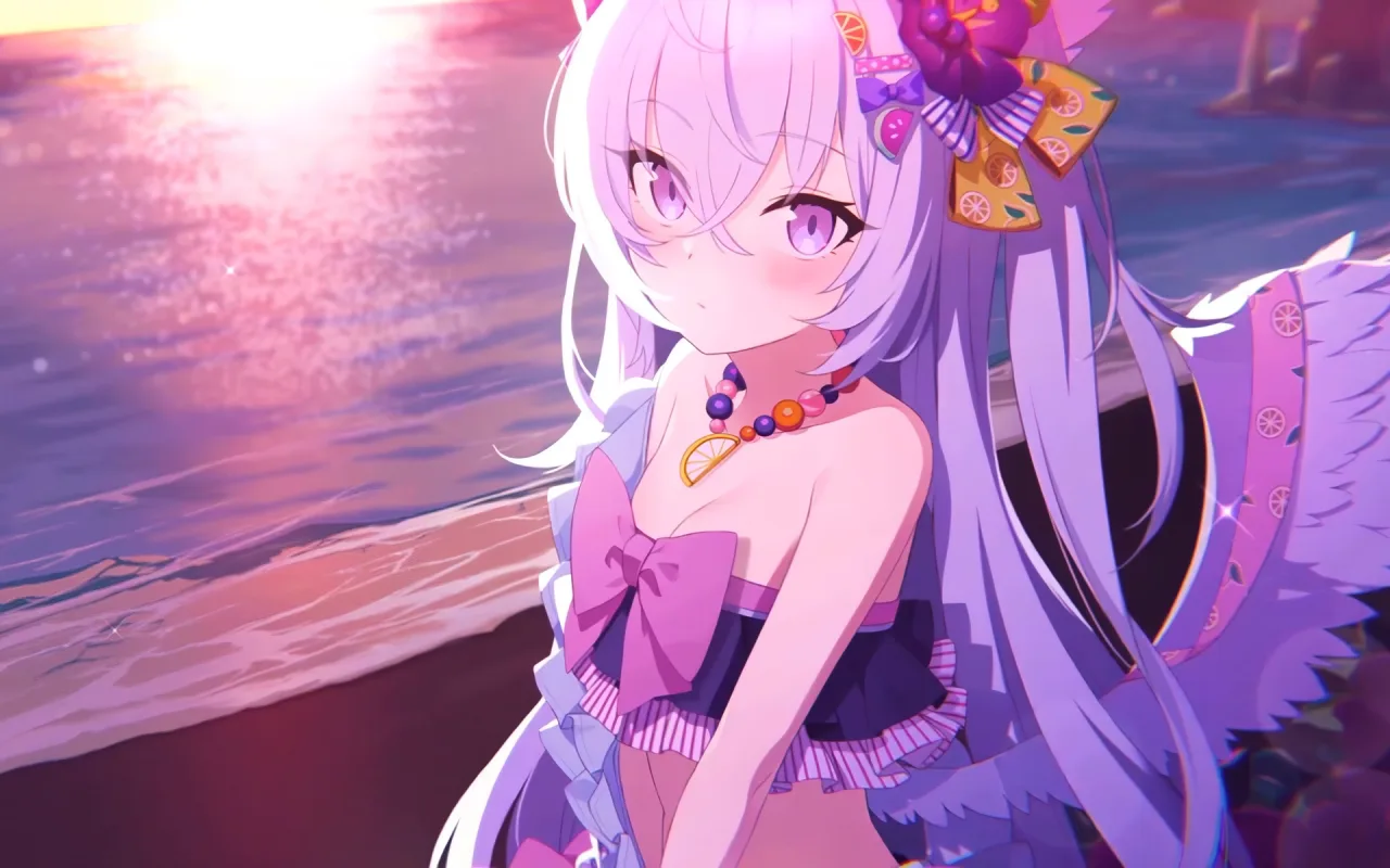 Crimson Sunset live wallpaper preview