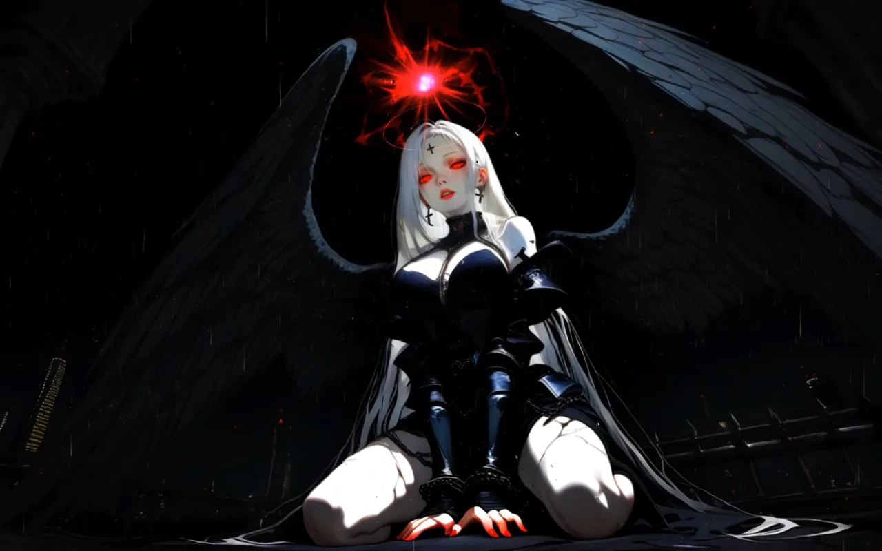 Fallen Angel live wallpaper preview