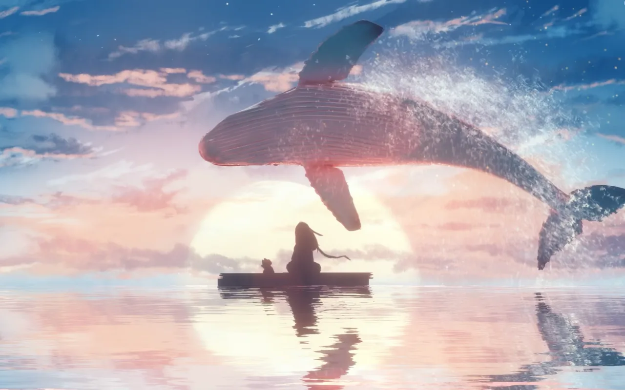 Whale Jump live wallpaper preview