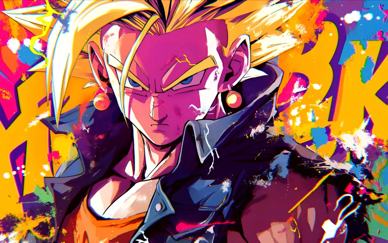 Dragon Ball Z - Super Saiyan Graffiti live wallpaper preview