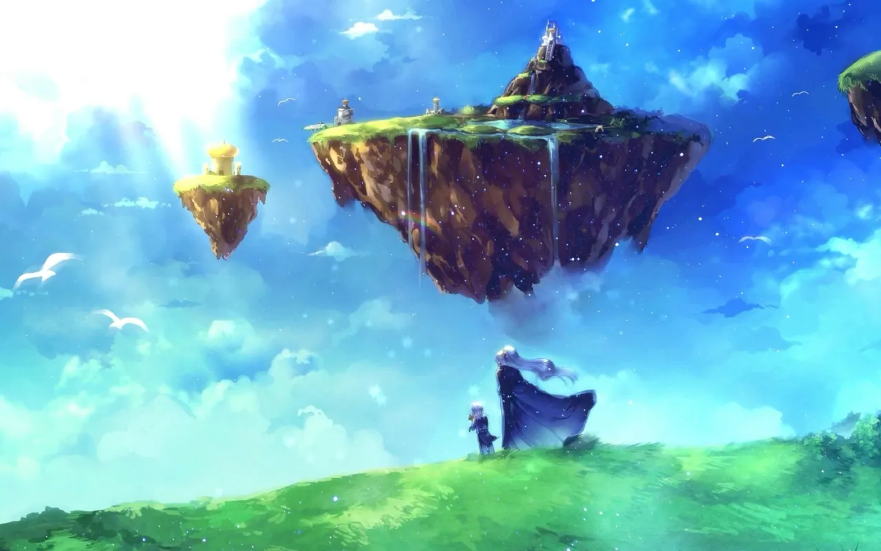 Chrono Trigger Schala and Janus live wallpaper preview