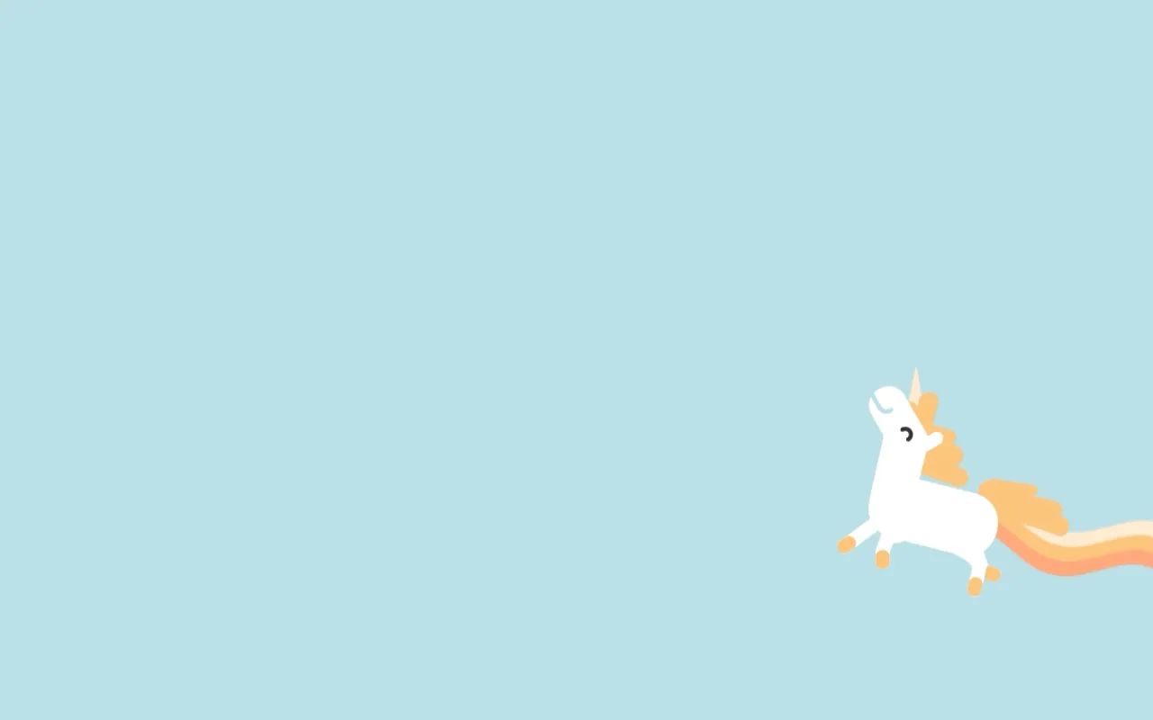 Happy Unicorn live wallpaper preview