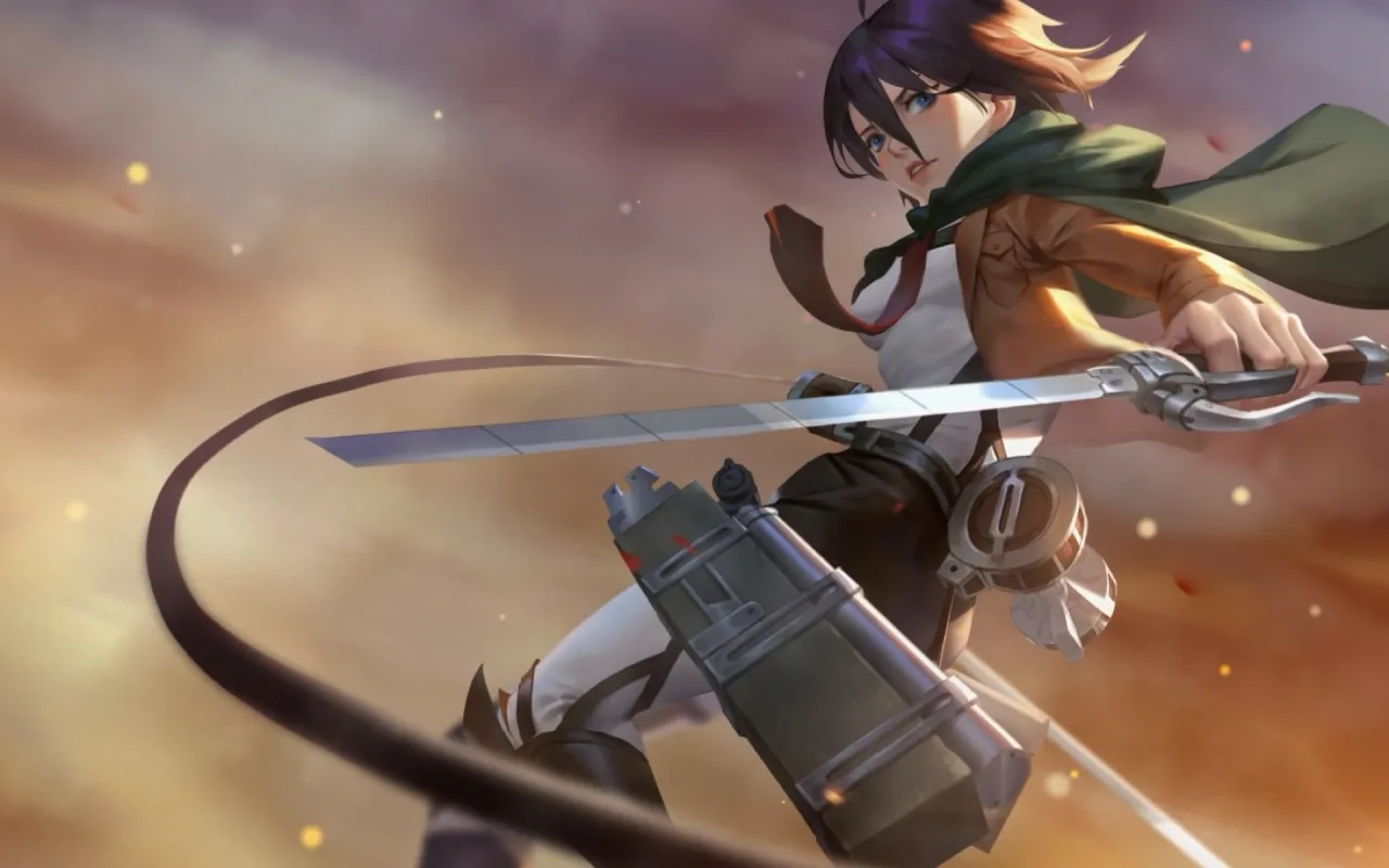 Mikasa live wallpaper preview