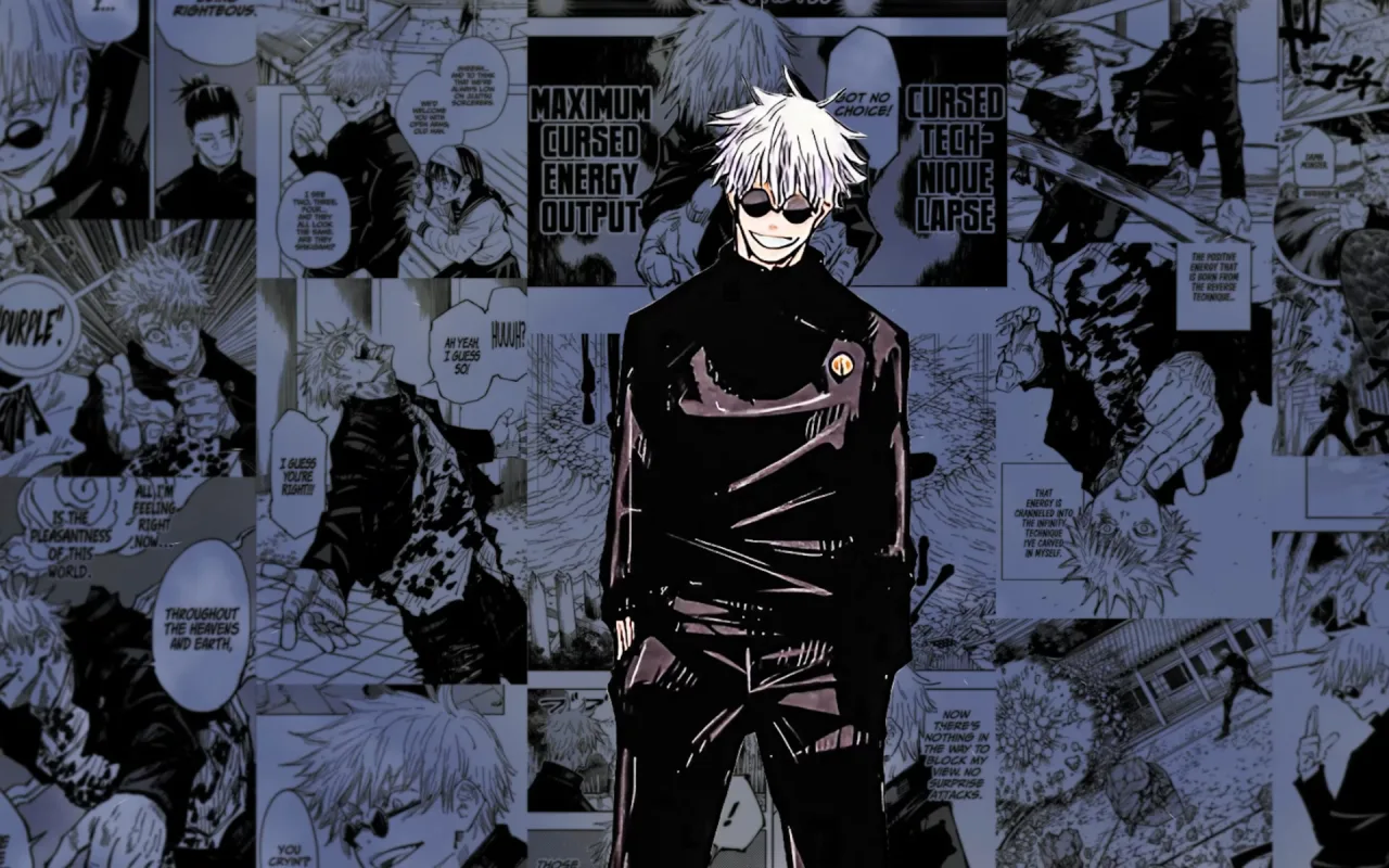 Gojo live wallpaper preview