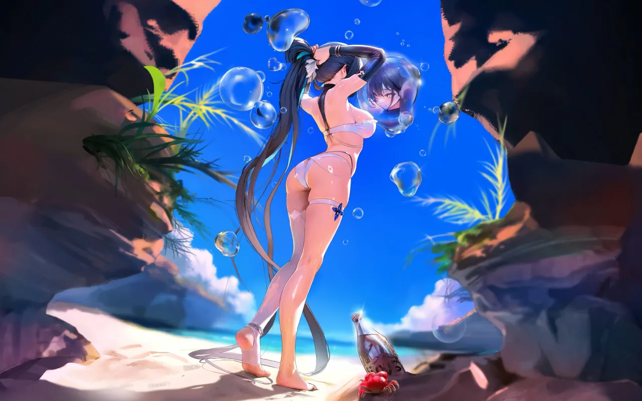 Little Mermaid Nikke live wallpaper preview
