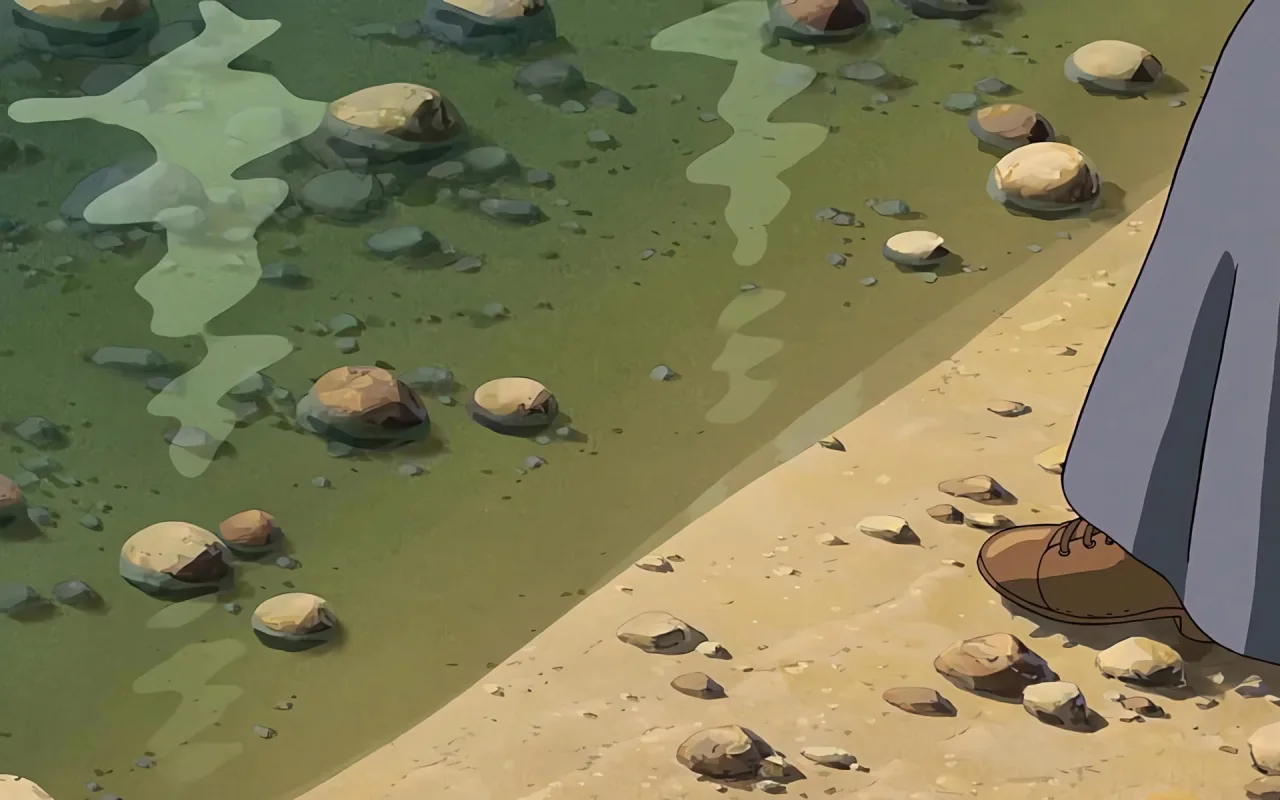 Howl's Moving Castle Shore live wallpaper preview