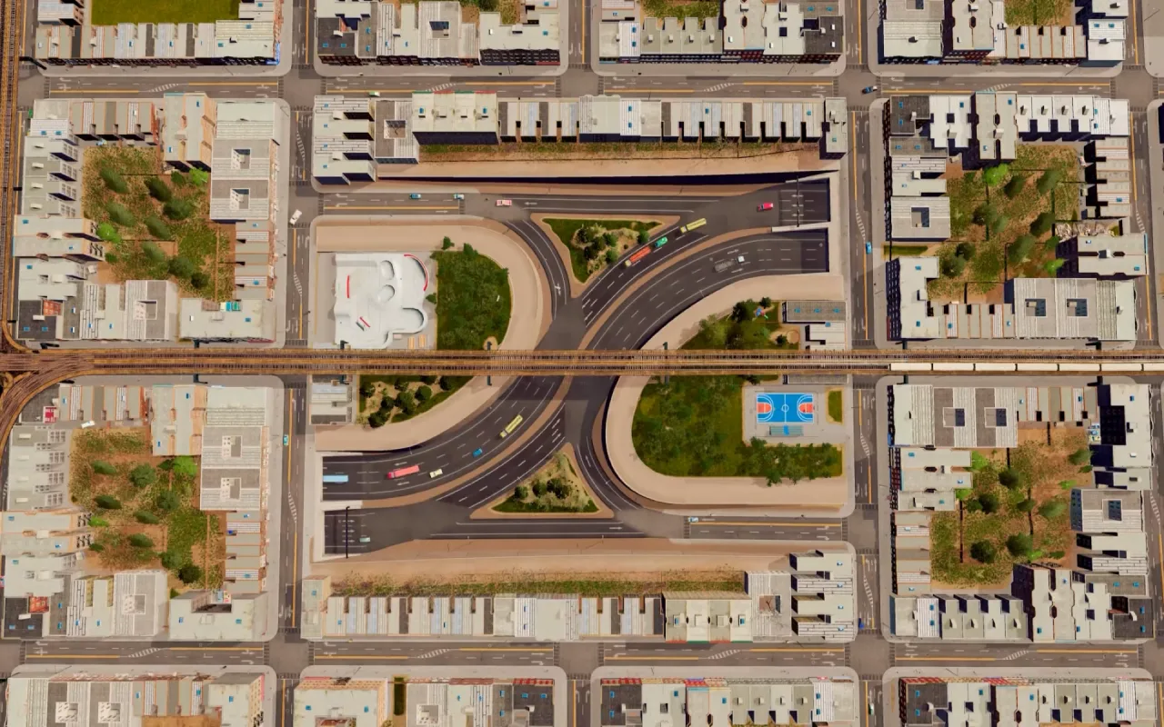 Cities Skylines live wallpaper preview