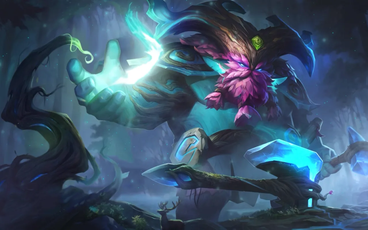 Elderwood Ornn live wallpaper preview