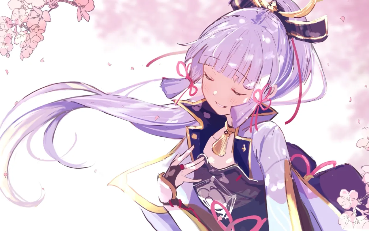 Ayaka live wallpaper preview