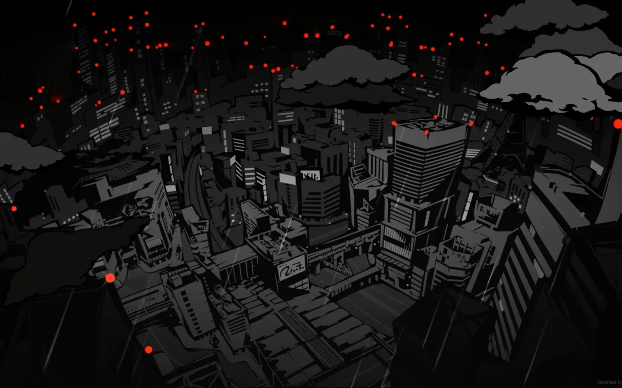 Persona 5 Rainy Day live wallpaper preview