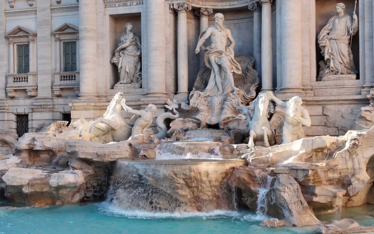 Trevi Fountain live wallpaper preview