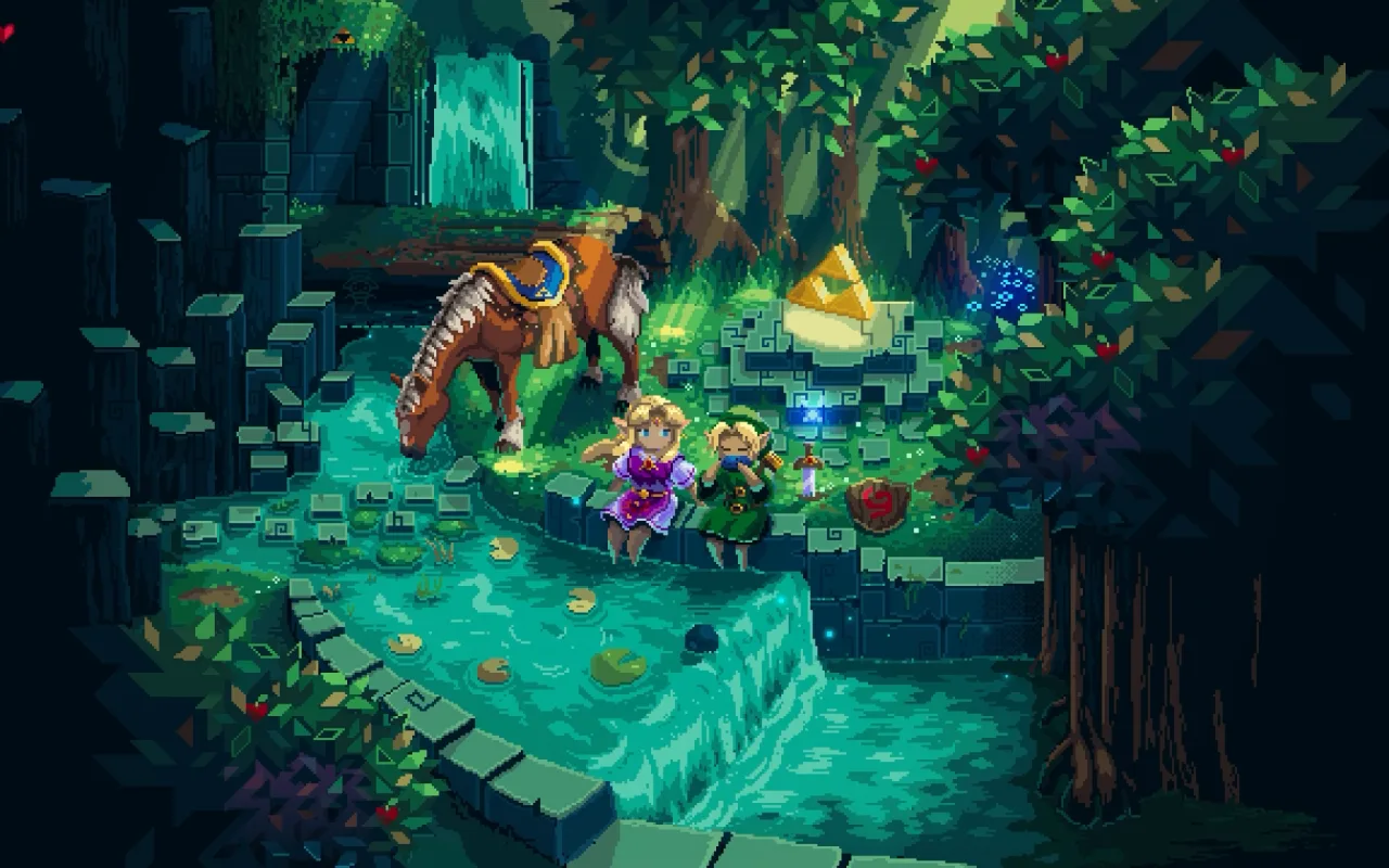 Zelda Ocarina of Time live wallpaper preview